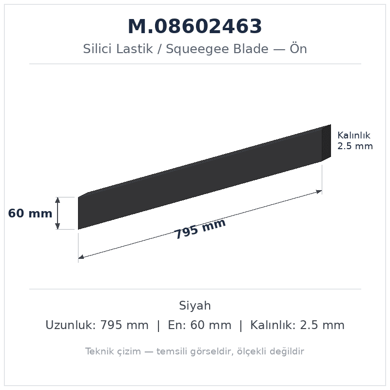 Silici Lastik M.08602463
