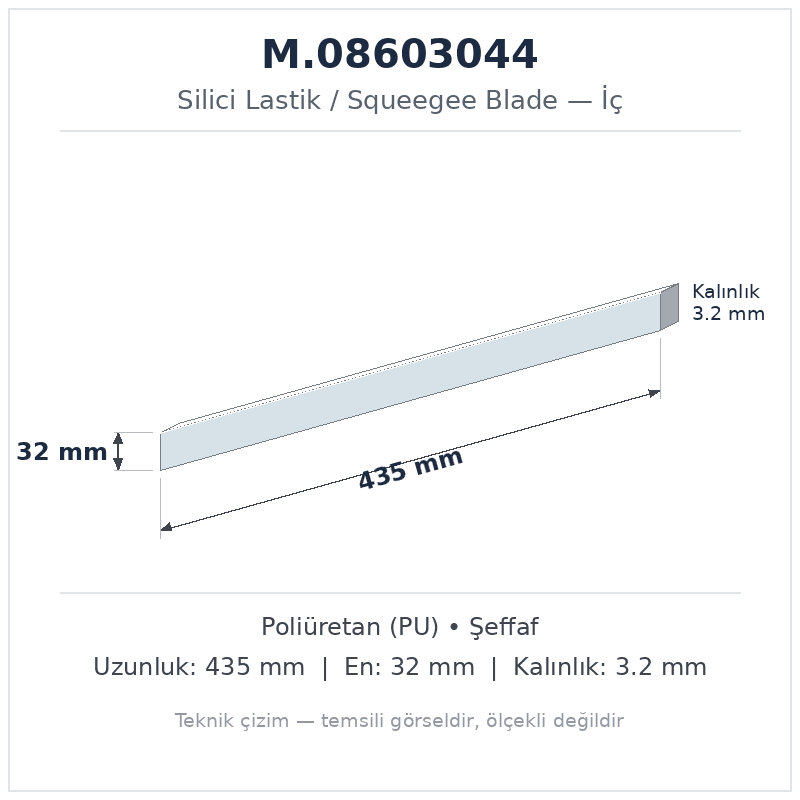 Silici Lastik M.08603044
