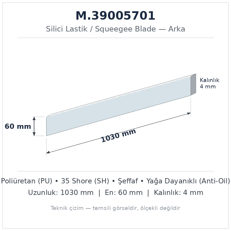 Silici Lastik M.39005701