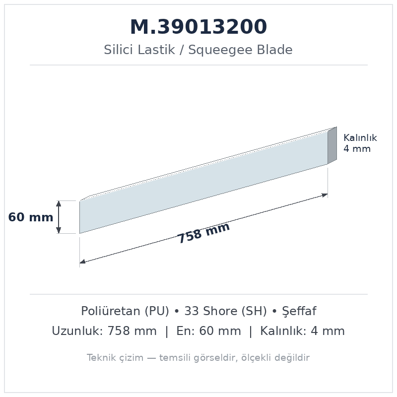 Silici Lastik M.39013200