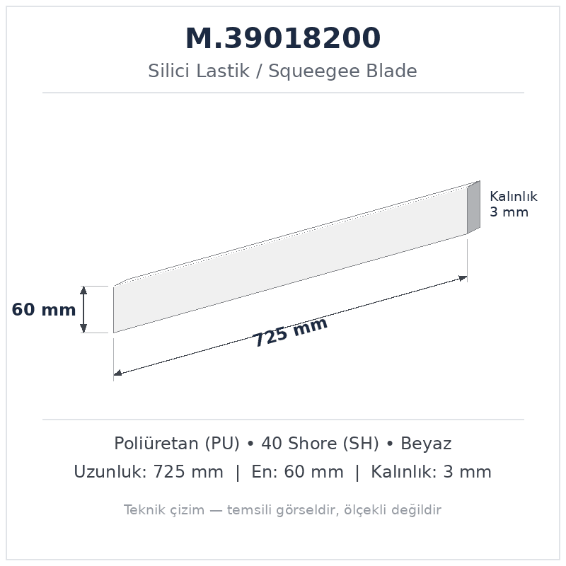 Silici Lastik M.39018200