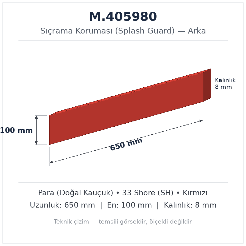Sıçrama Koruması M.405980