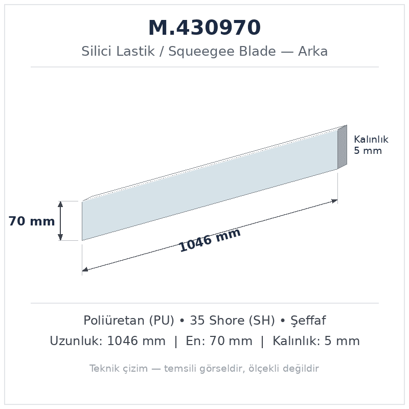 Silici Lastik M.430970