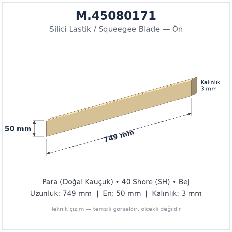Silici Lastik M.45080171