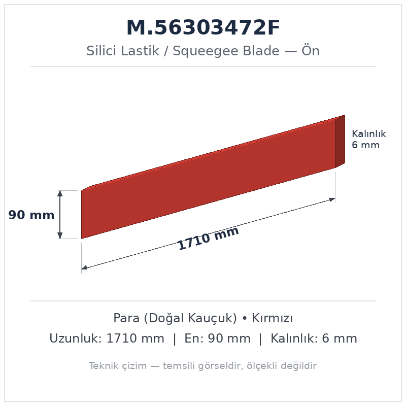 Silici Lastik M.56303472F
