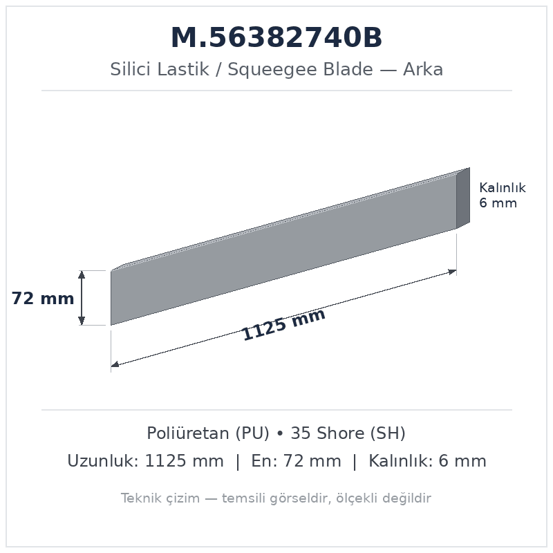 Silici Lastik M.56382740B