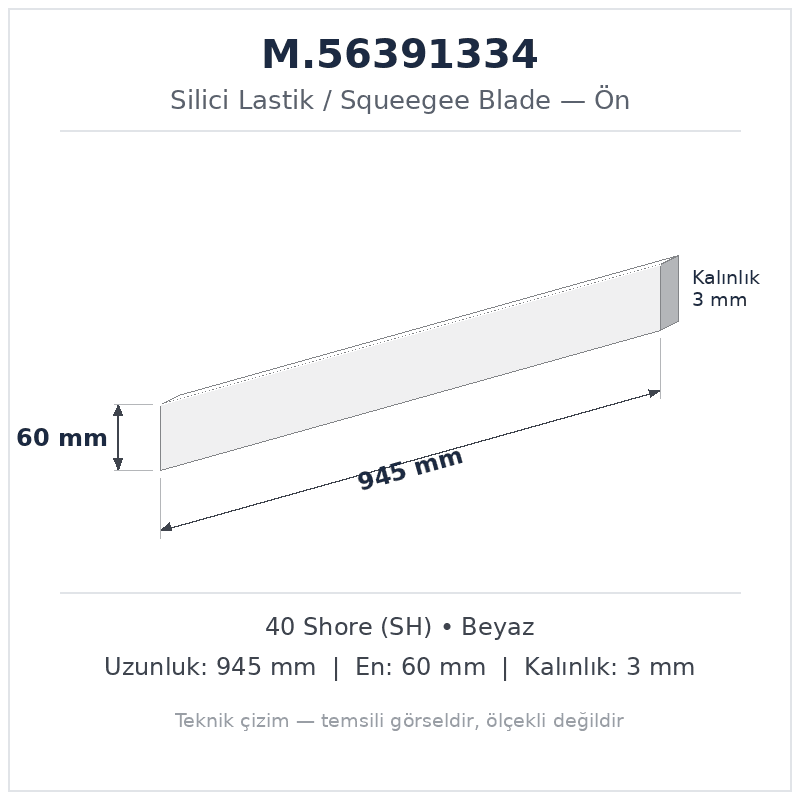 Silici Lastik M.56391334