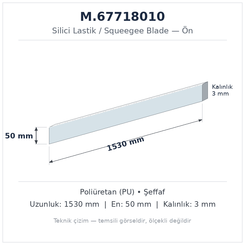 Silici Lastik M.67718010