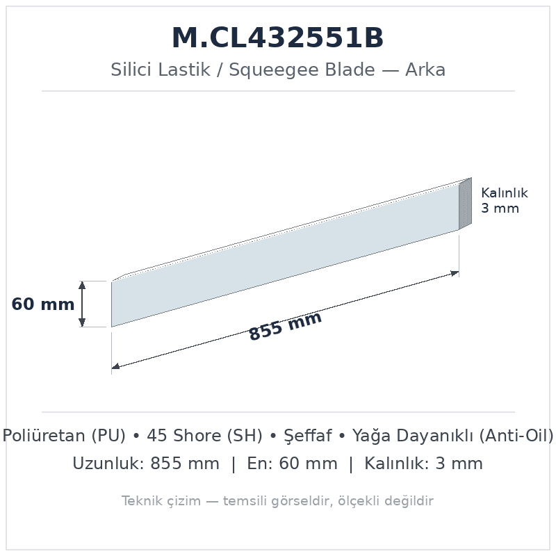 Silici Lastik M.CL432551B