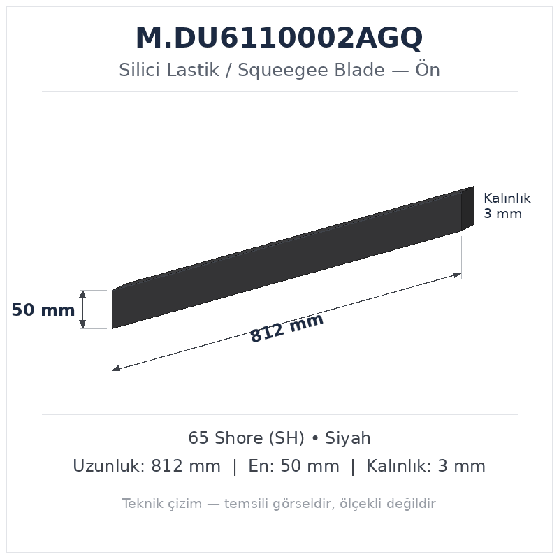 Silici Lastik M.DU6110002AGQ