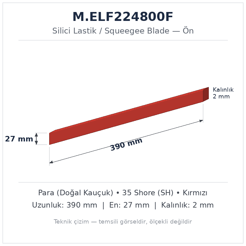 Silici Lastik M.ELF224800F