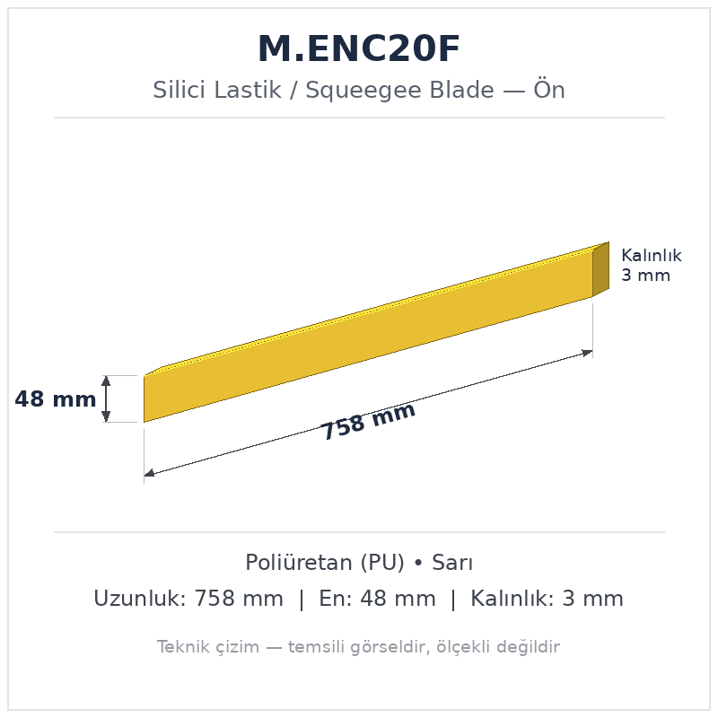 Silici Lastik M.ENC20F