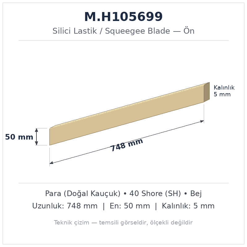 Silici Lastik M.H105699