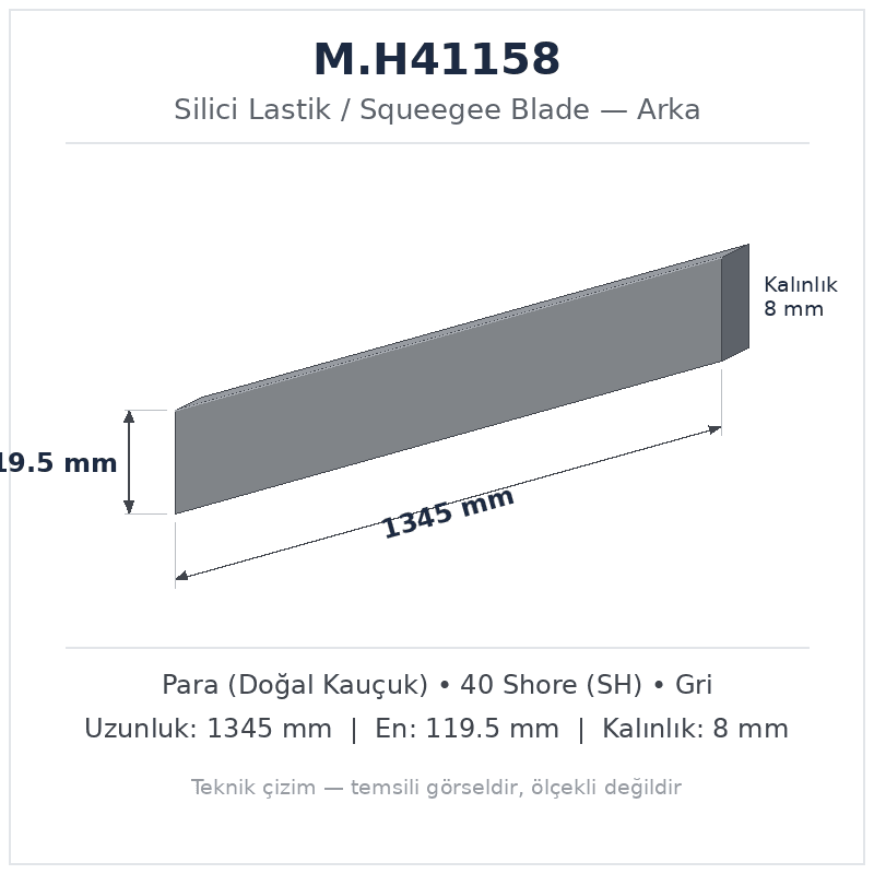 Silici Lastik M.H41158
