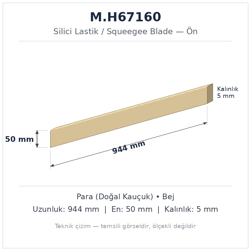 Silici Lastik M.H67160