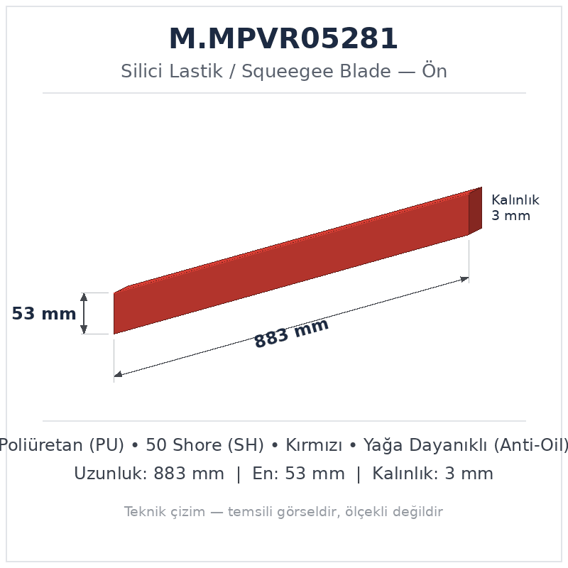 Silici Lastik M.MPVR05281