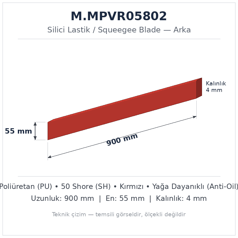 Silici Lastik M.MPVR05802