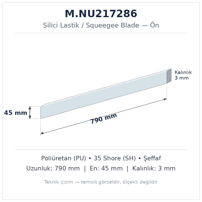 Silici Lastik M.NU217286