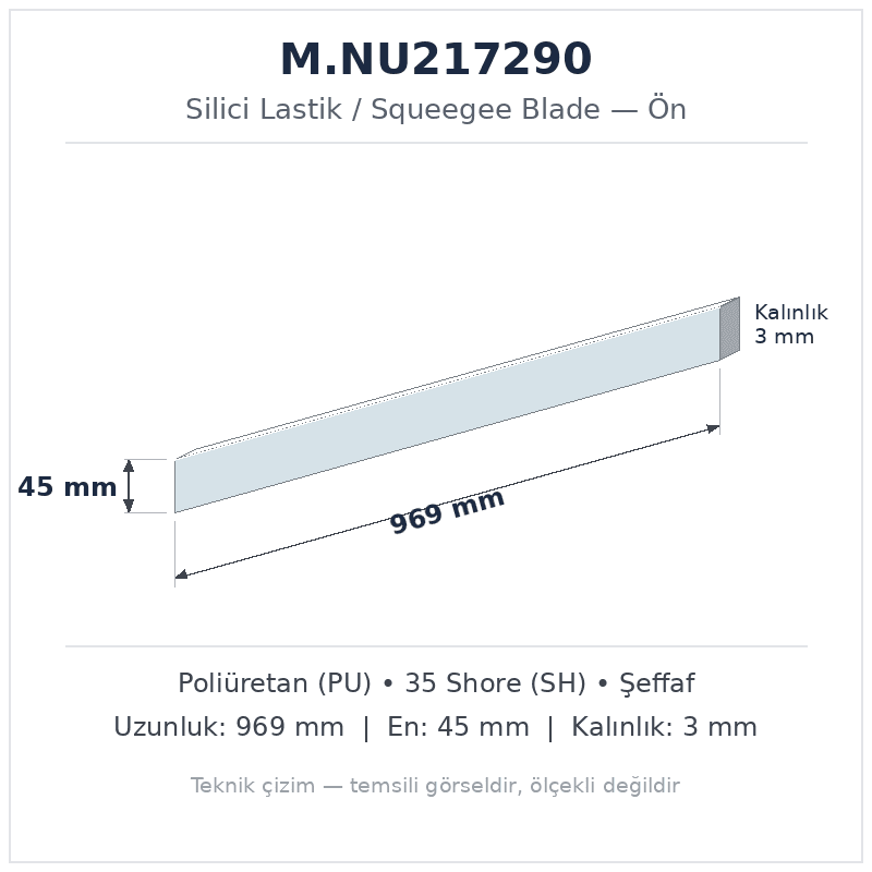 Silici Lastik M.NU217290