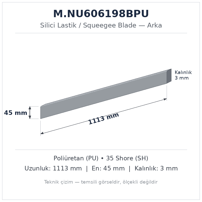 Silici Lastik M.NU606198BPU