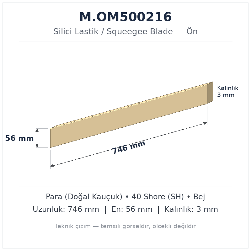 Silici Lastik M.OM500216