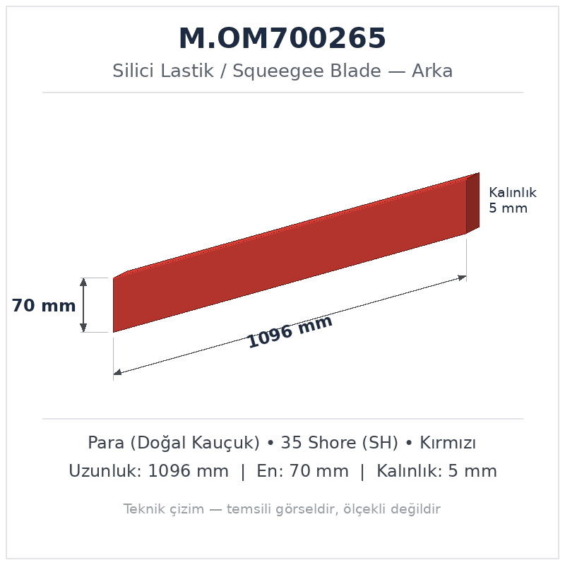 Silici Lastik M.OM700265