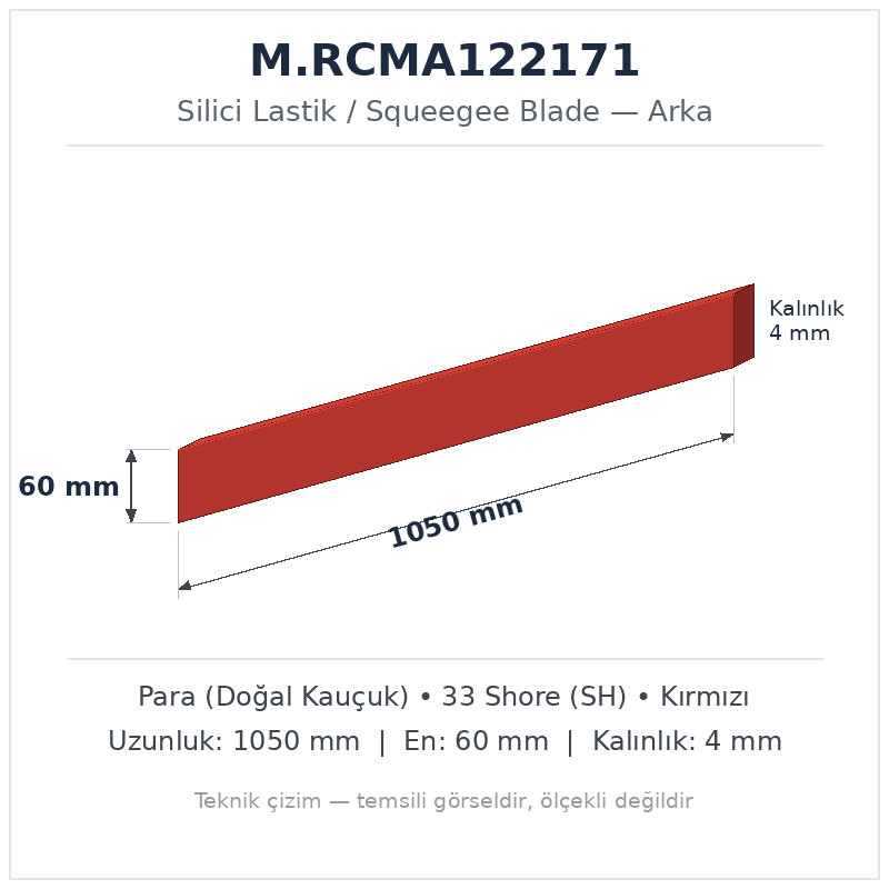 Silici Lastik M.RCMA122171