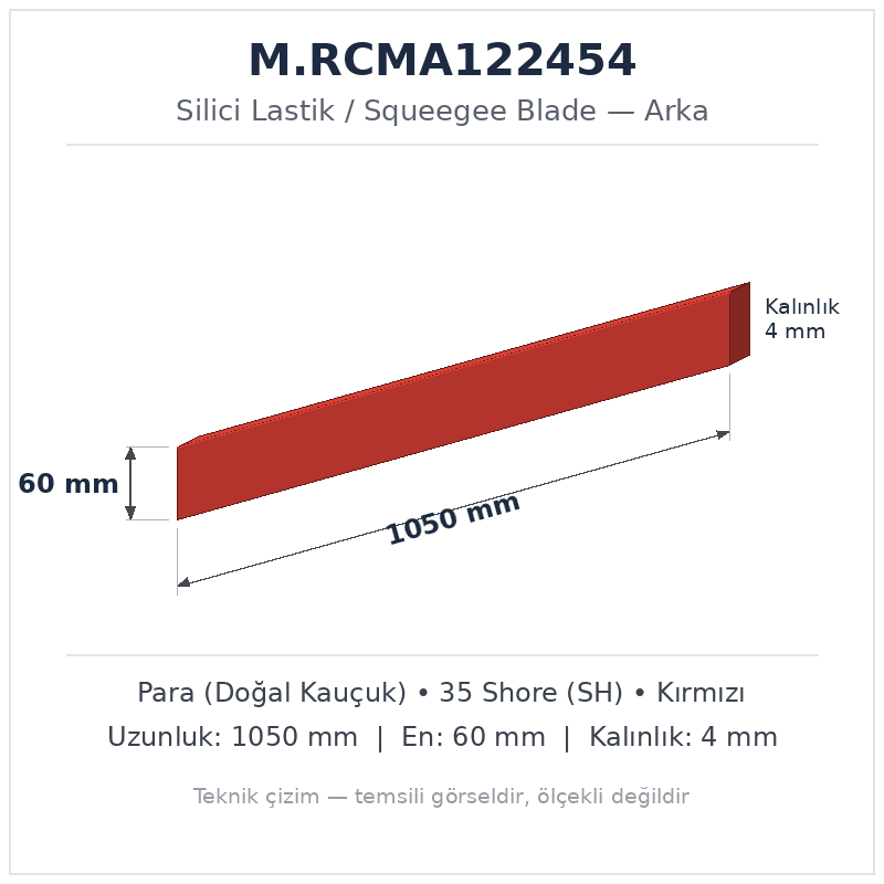 Silici Lastik M.RCMA122454