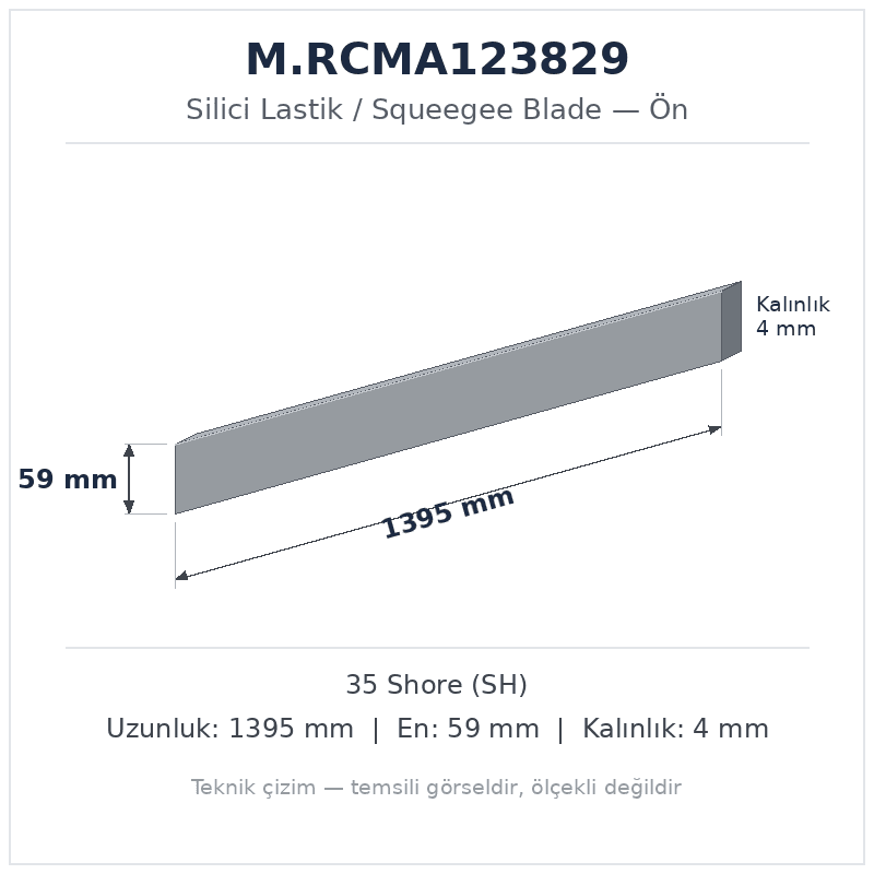 Silici Lastik M.RCMA123829