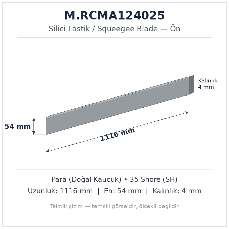 Silici Lastik M.RCMA124025