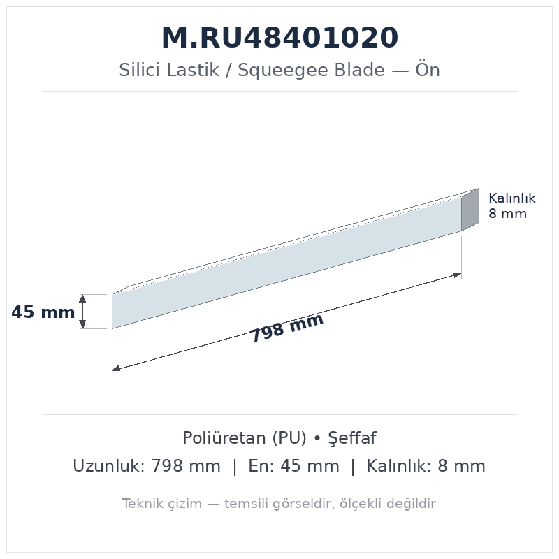 Silici Lastik M.RU48401020