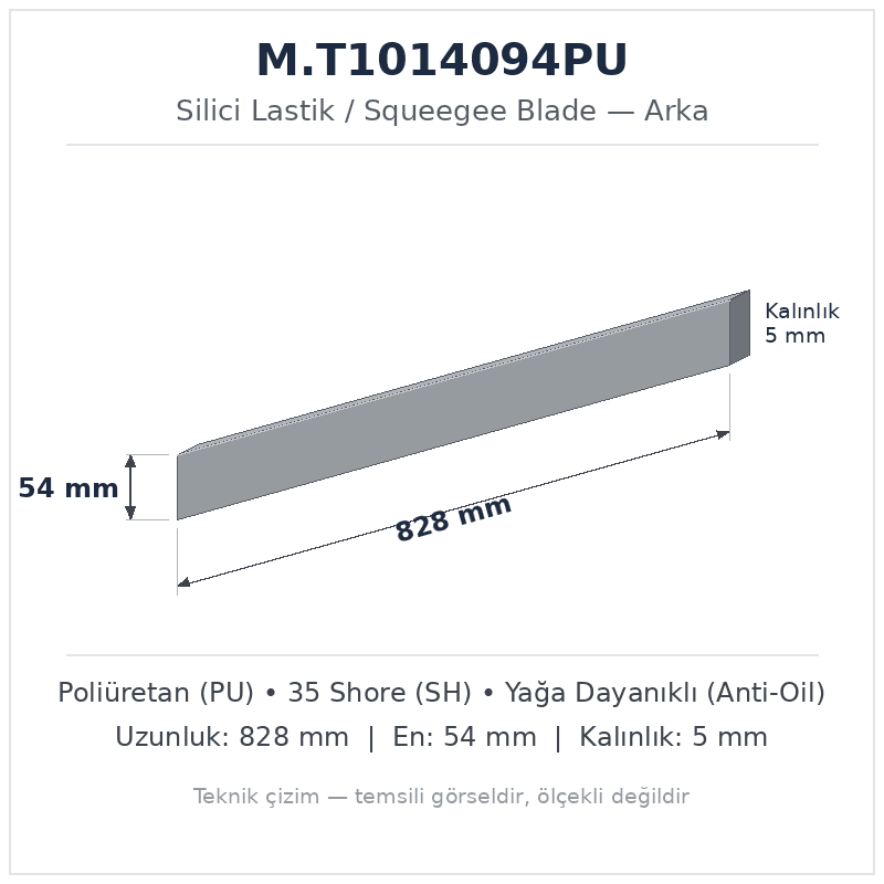 Silici Lastik M.T1014094PU