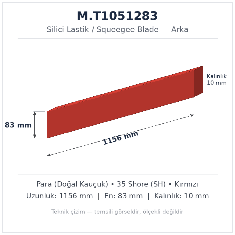 Silici Lastik M.T1051283
