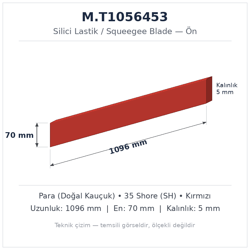 Silici Lastik M.T1056453