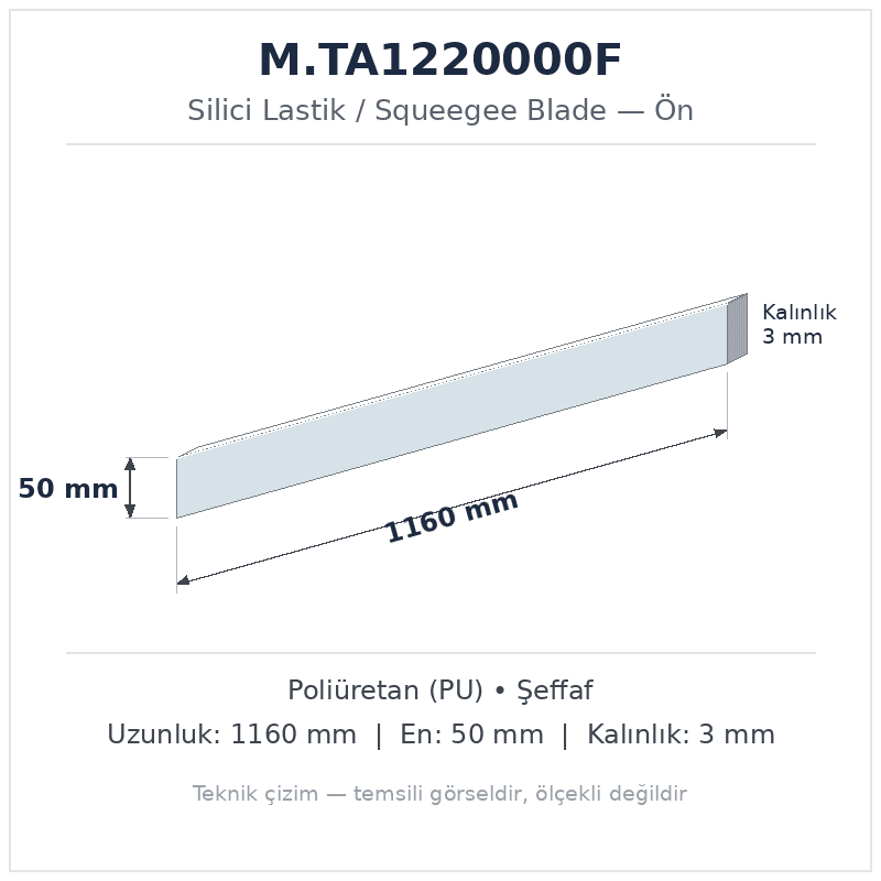 Silici Lastik M.TA1220000F