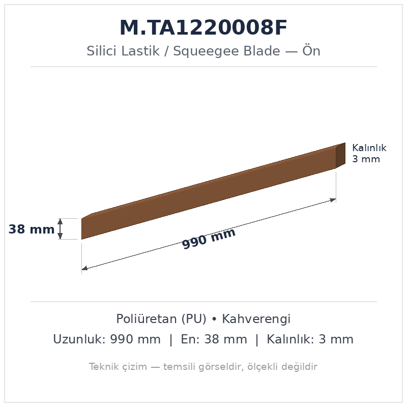 Silici Lastik M.TA1220008F