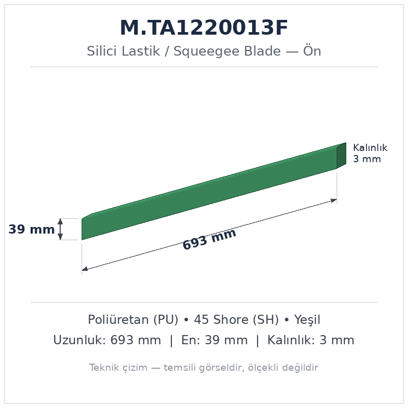 Silici Lastik M.TA1220013F
