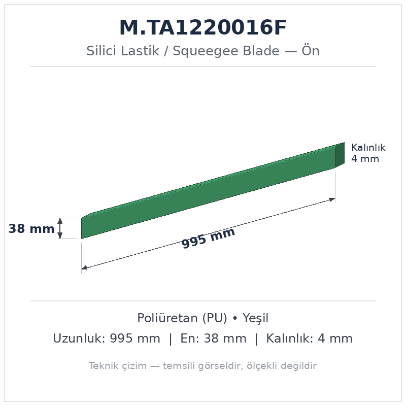 Silici Lastik M.TA1220016F