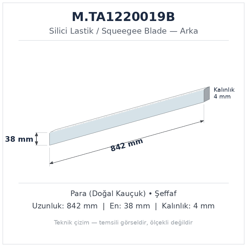 Silici Lastik M.TA1220019B