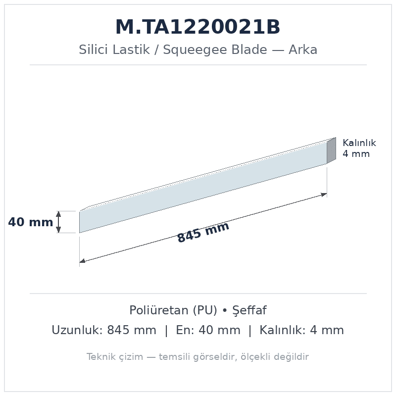 Silici Lastik M.TA1220021B