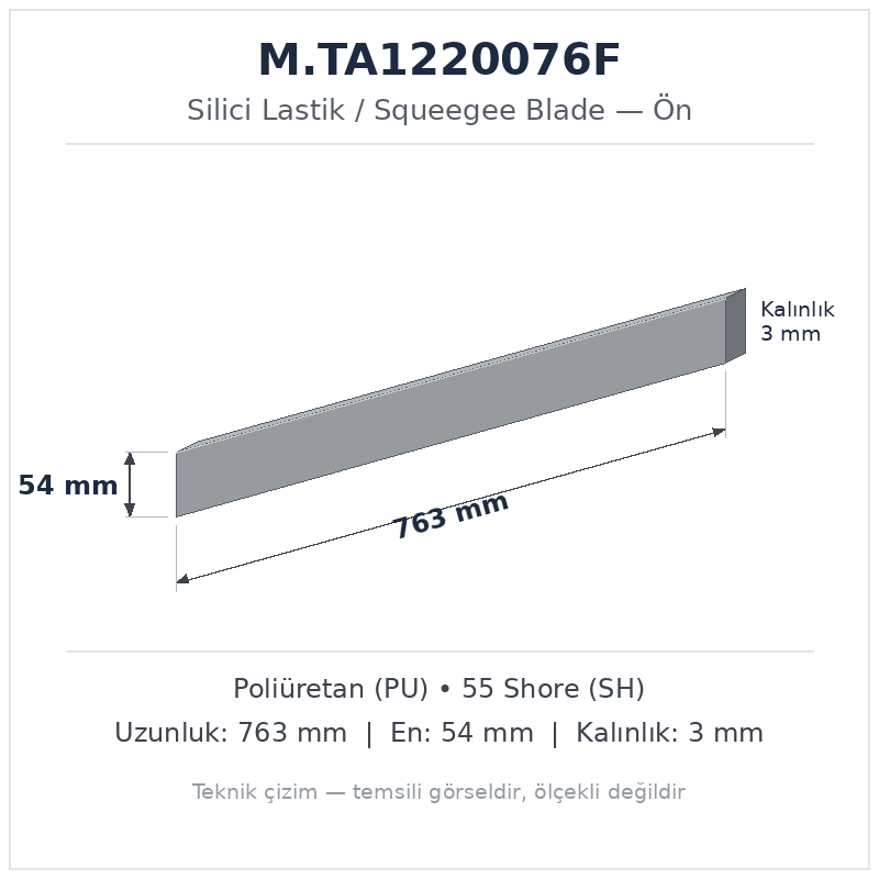 Silici Lastik M.TA1220076F
