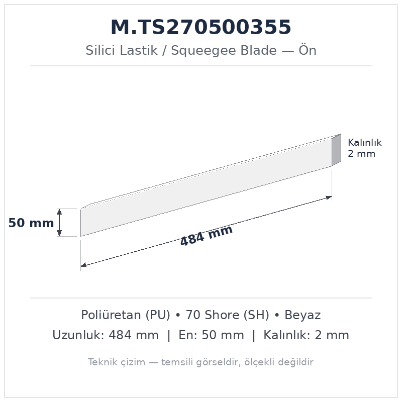 Silici Lastik M.TS270500355