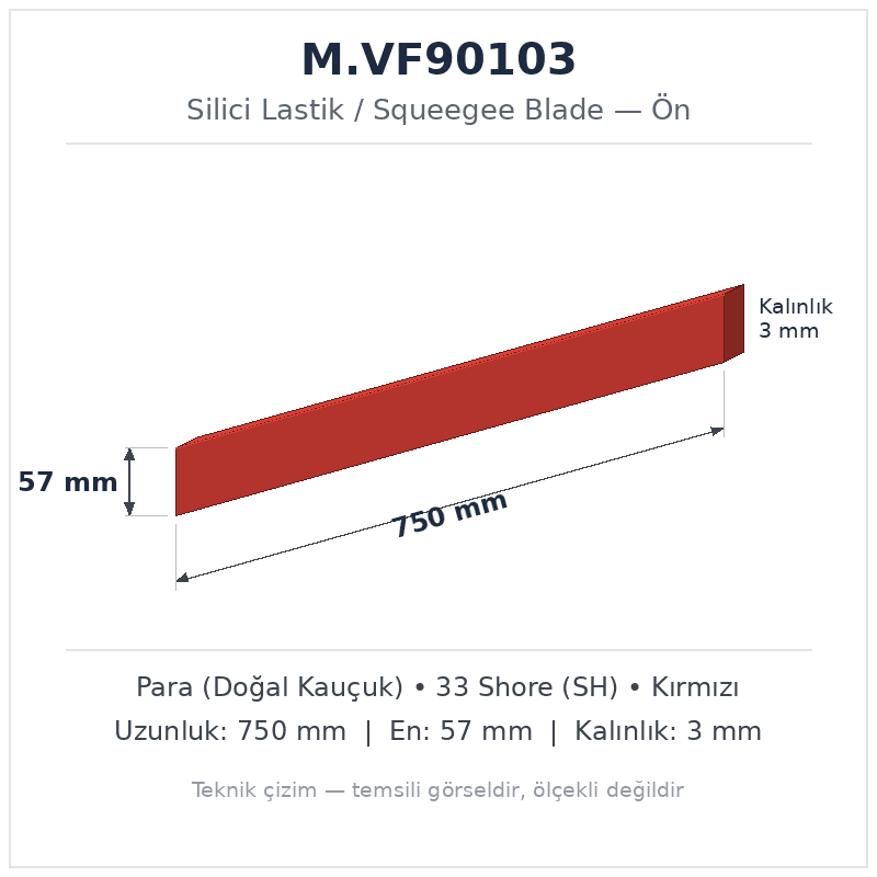 Silici Lastik M.VF90103