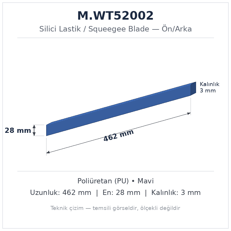 Silici Lastik M.WT52002