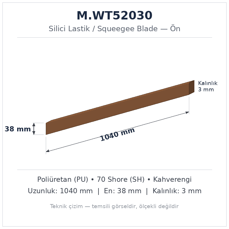 Silici Lastik M.WT52030