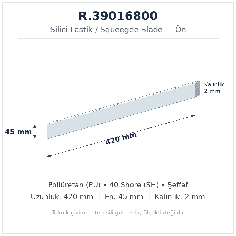 Silici Lastik R.39016800
