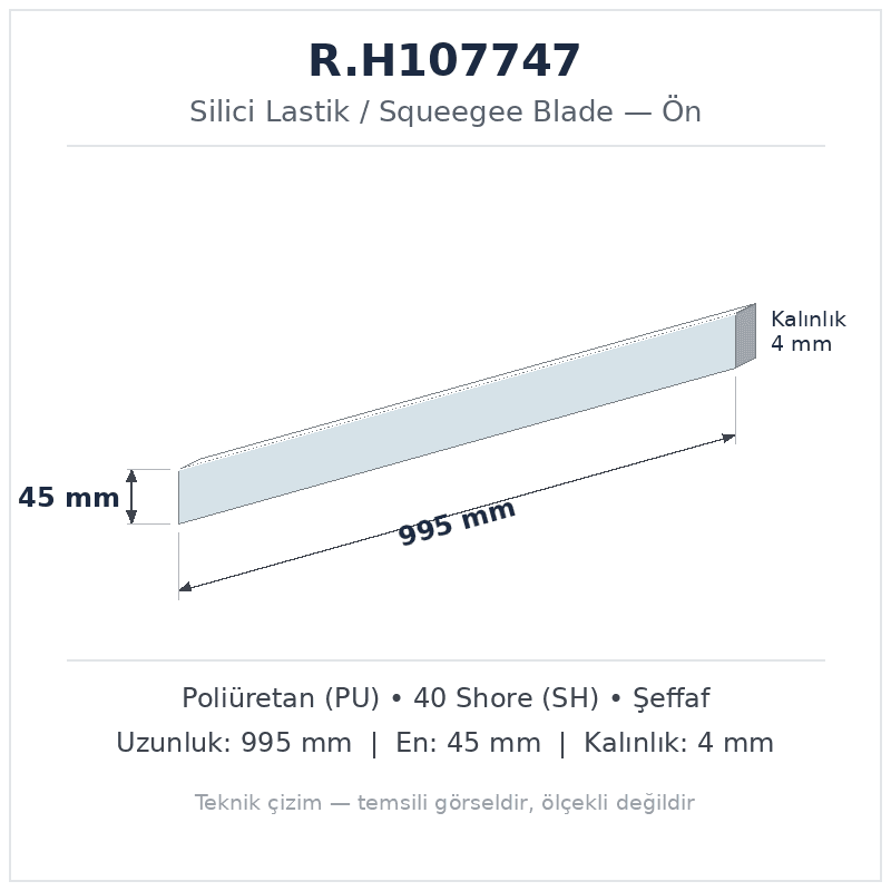 Silici Lastik R.H107747