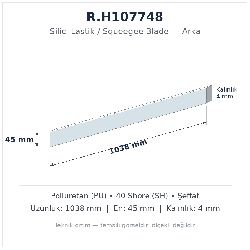 Silici Lastik R.H107748