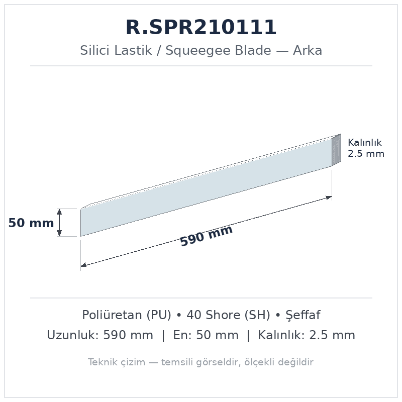 Silici Lastik R.SPR210111