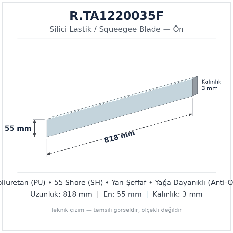 Silici Lastik R.TA1220035F